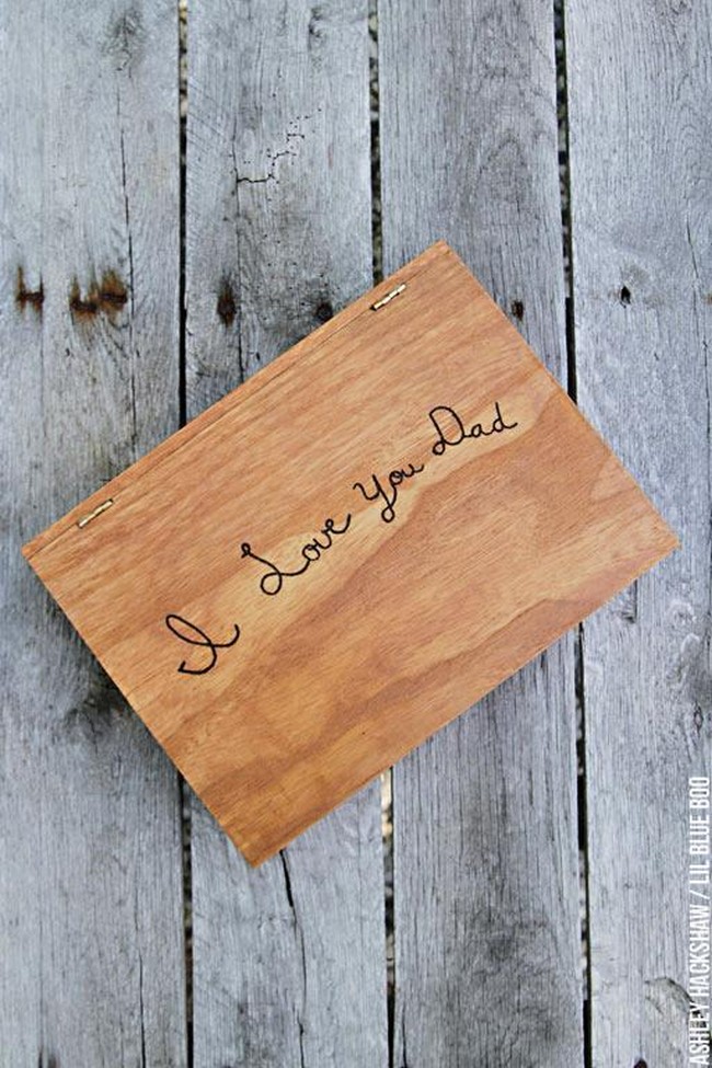 Make A Personalized Watch Box