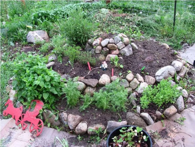 Spiral Herb Garden