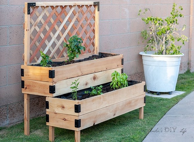 Tiered Raised Bed