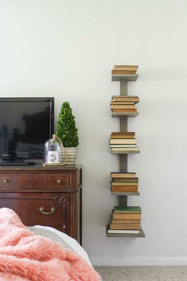 Bedside Spine Bookshelf