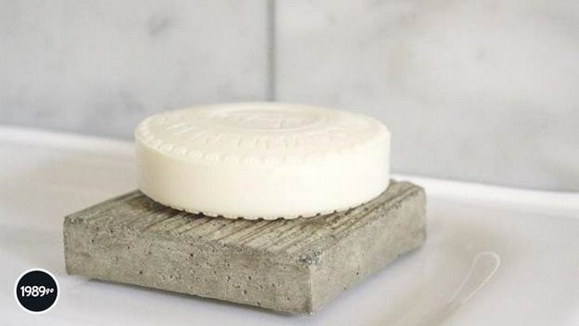 Concrete Soap Dish