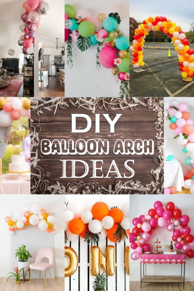 25 DIY Balloon Arch Ideas For Parties - DIYnCrafty