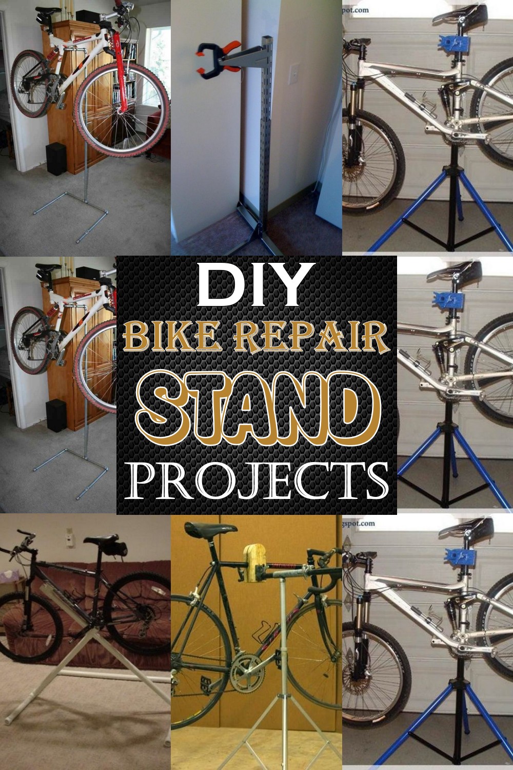 10 Diy Bike Repair Stand Projects For Garage Diyncrafty