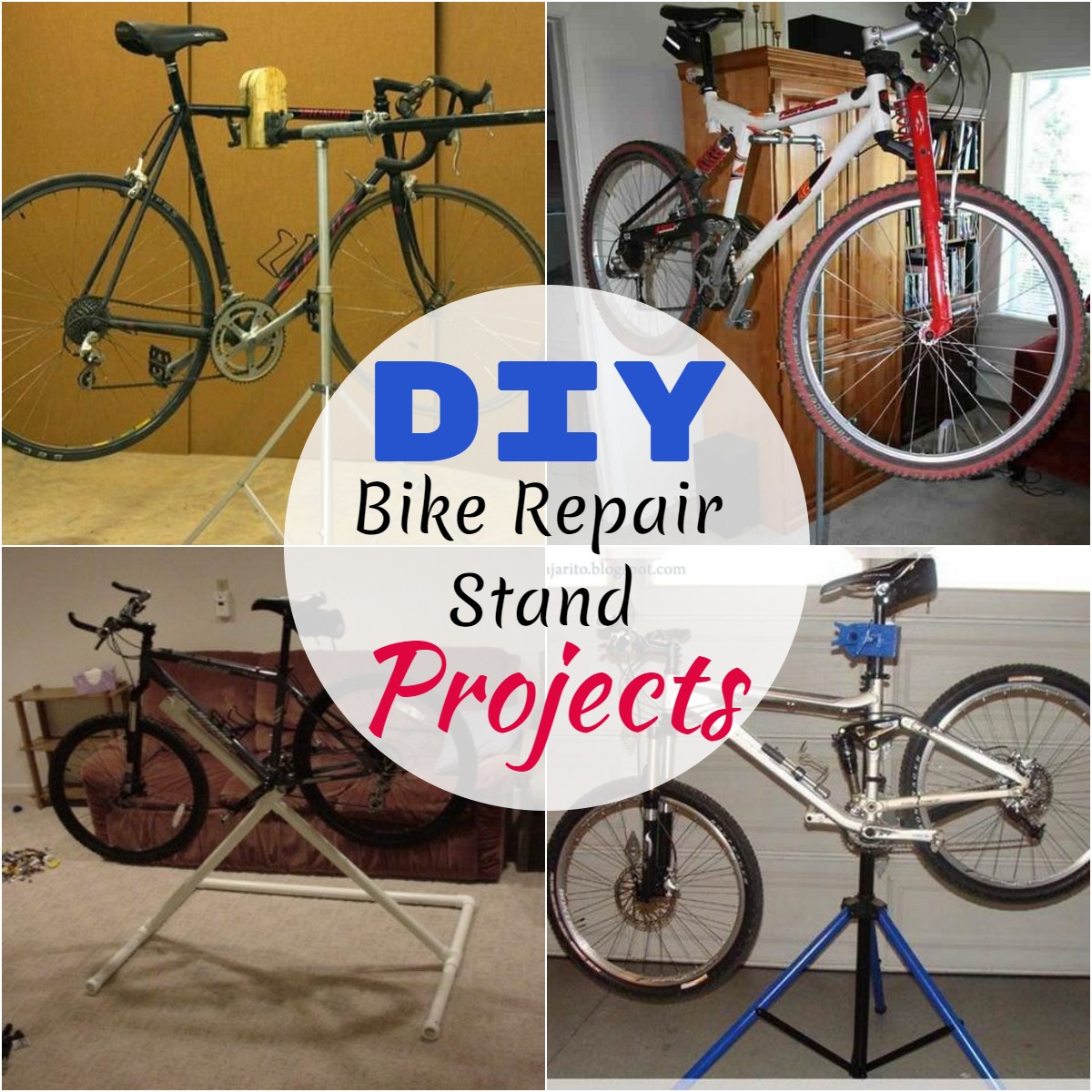 DIY Bike Repair Stand Projects 2