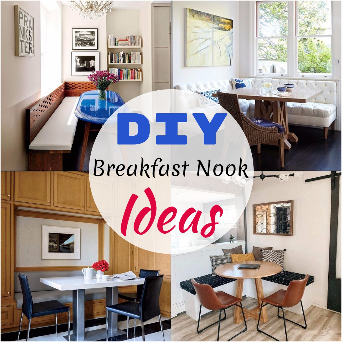 DIY Breakfast Nook Ideas 2