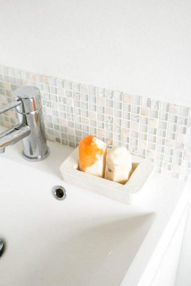 DIY Concrete Soap Dish