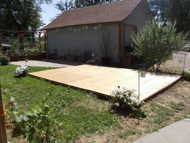 Dancing Floor From Recycled Pallets