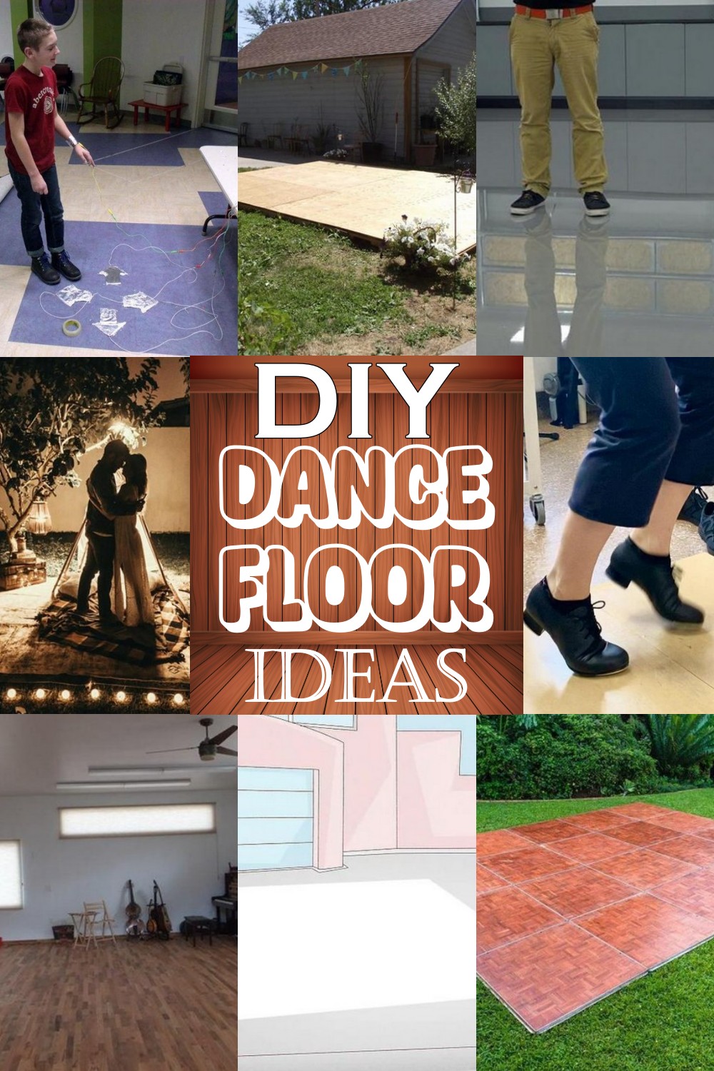 DIY Dance Floor Ideas