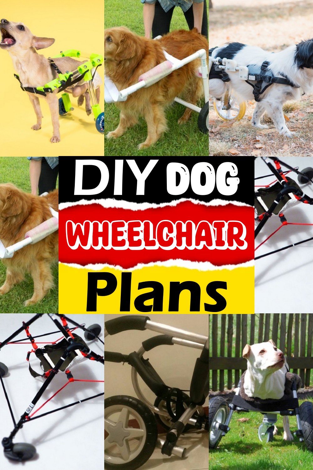 DIY Dog Wheelchair Plans