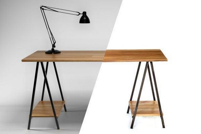 Folding Sawhorse Desk