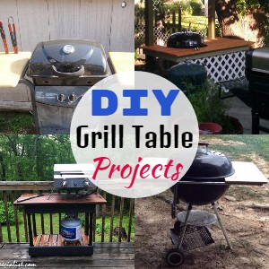 DIY Grill Table Projects