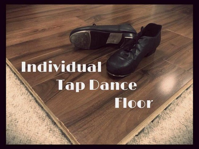 DIY Individual Tap Dance Floor