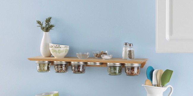 DIY Kitchen Spice Rack