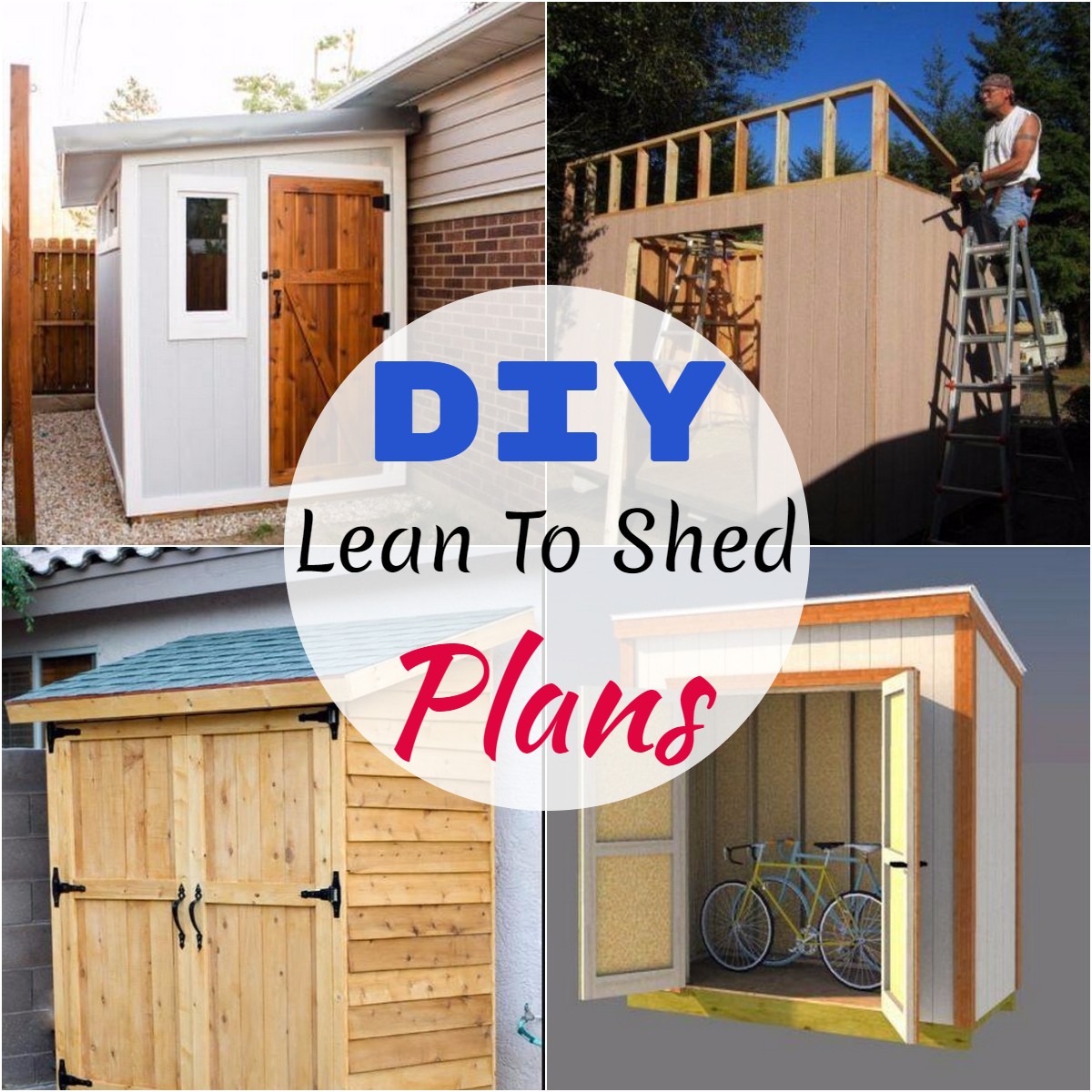 DIY Lean To Shed Plans 2