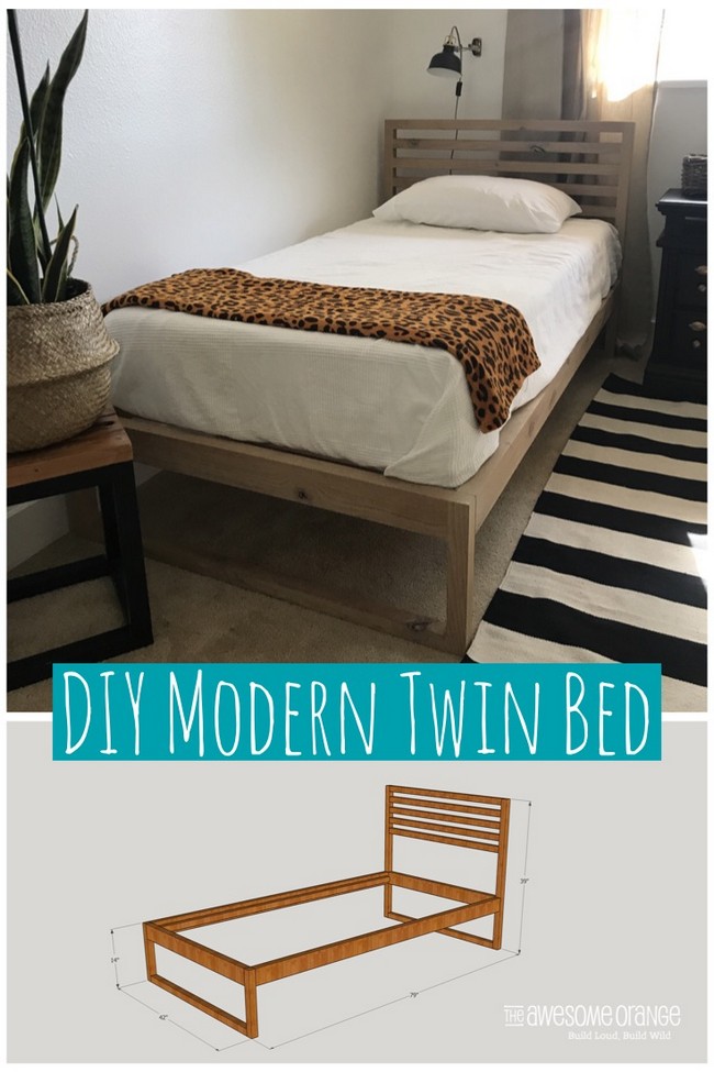 Easy Modern double Bed