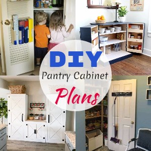 DIY Pantry Cabinet Plans