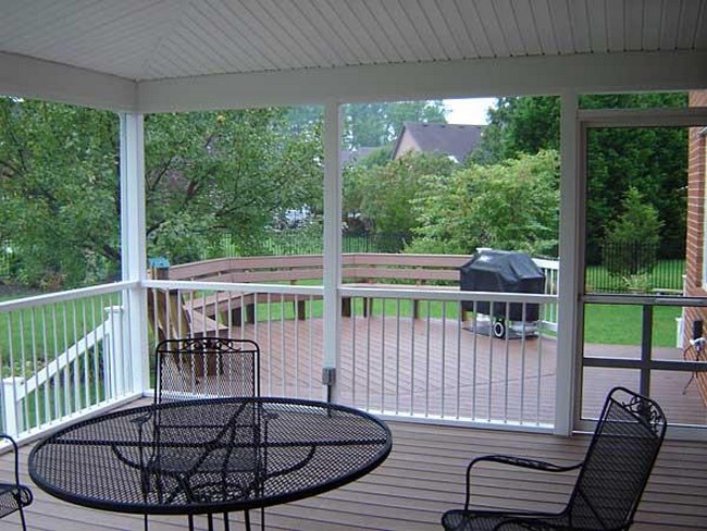 DIY Screened In Porch 2