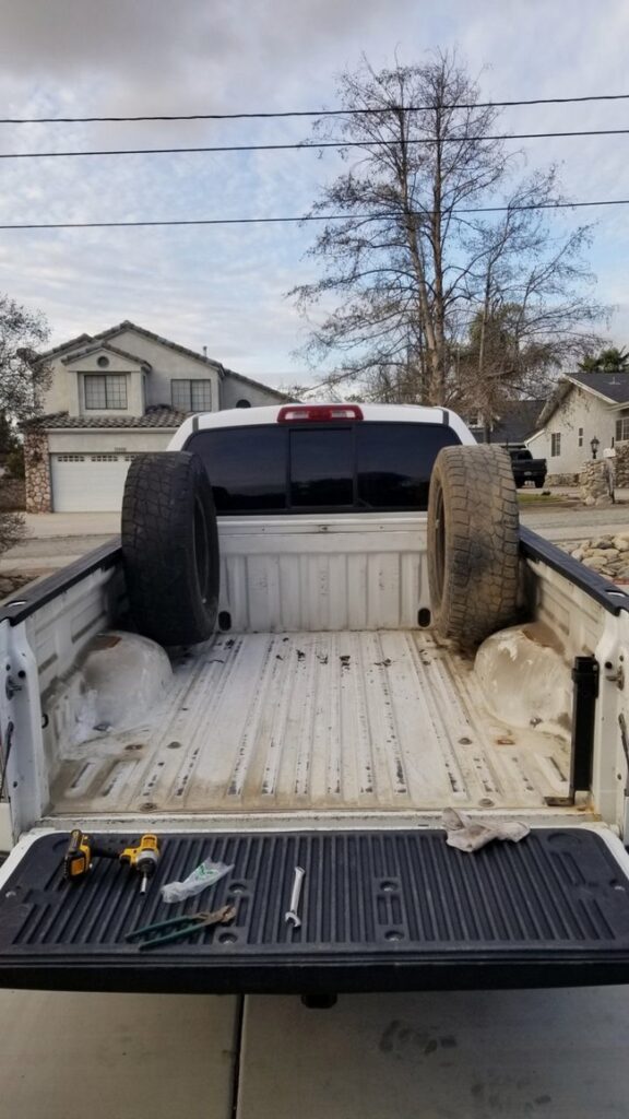 19 DIY Truck Bed Spare Tire Mount Ideas All Cheap And Easy!