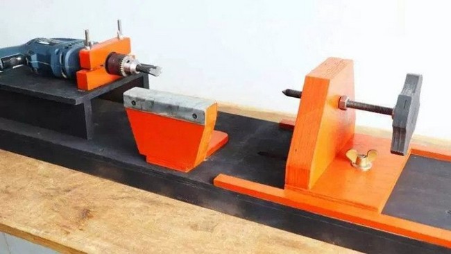 DIY Wood Lathe Making