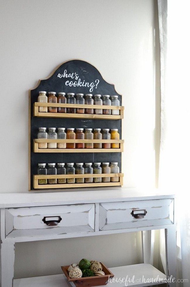 25 Diy Spice Rack Ideas To Organize Spices Diyncrafty