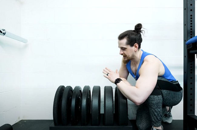 Easy DIY Bumper Plate Storage