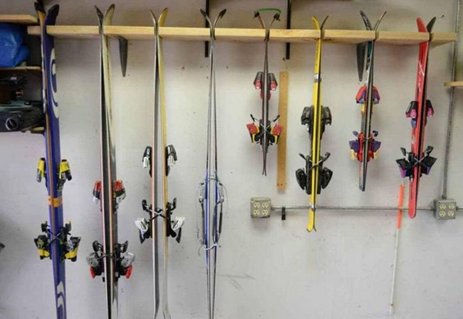 Garage Ski Storage