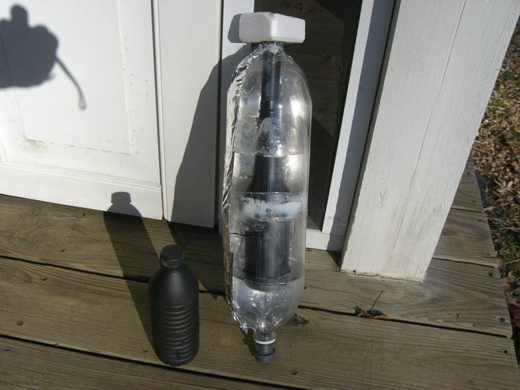 Homemade Solar Water Heater