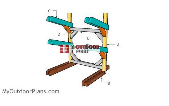 Kayak Rack Plans