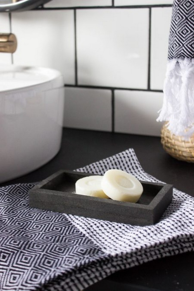 Stylish DIY Soap Dish