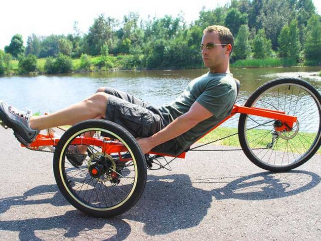 Tadpole Recumbent Bike