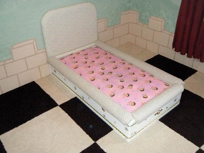 easy to make kids bed 