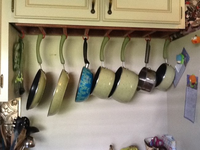 DIY Pot Rack Ideas