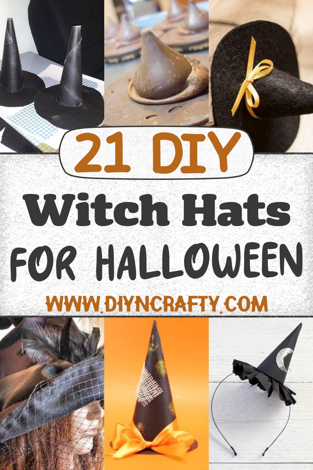 21 DIY Witch Hat Ideas For Halloween Costumes