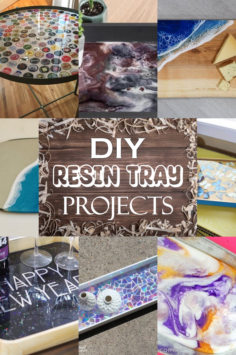 24 DIY Resin Tray Projects You Can Make Easily - DIYnCrafty