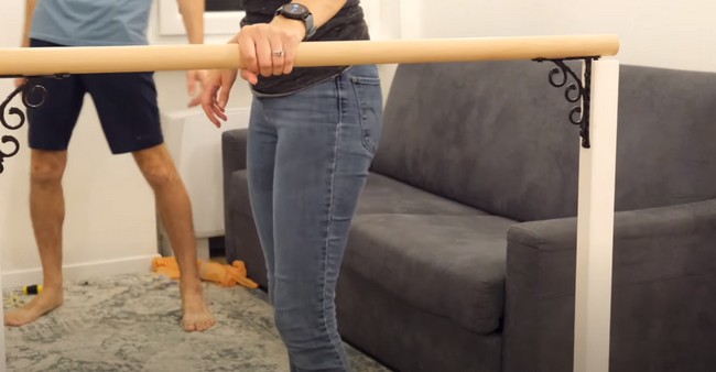 How To Make A DIY Ballet Barre