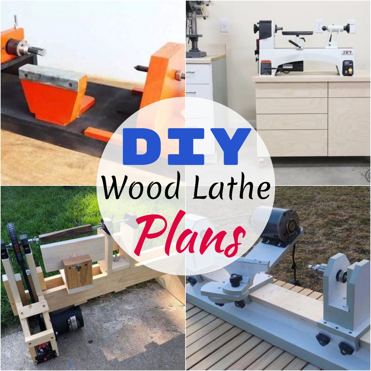 DIY Wood Lathe Plans 2