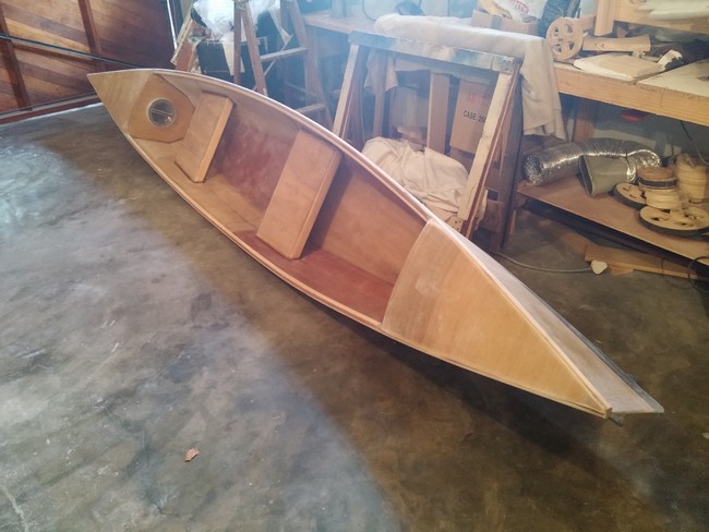 Stich & Glue Plywood Canoe