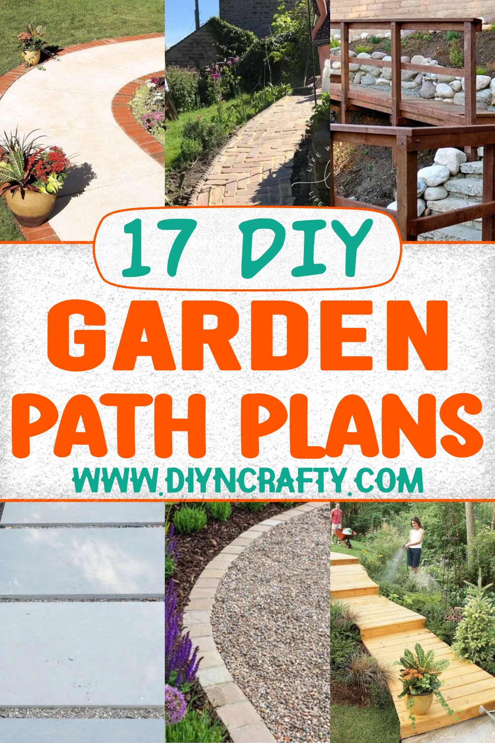 17 DIY Garden Path Plans For Beautification