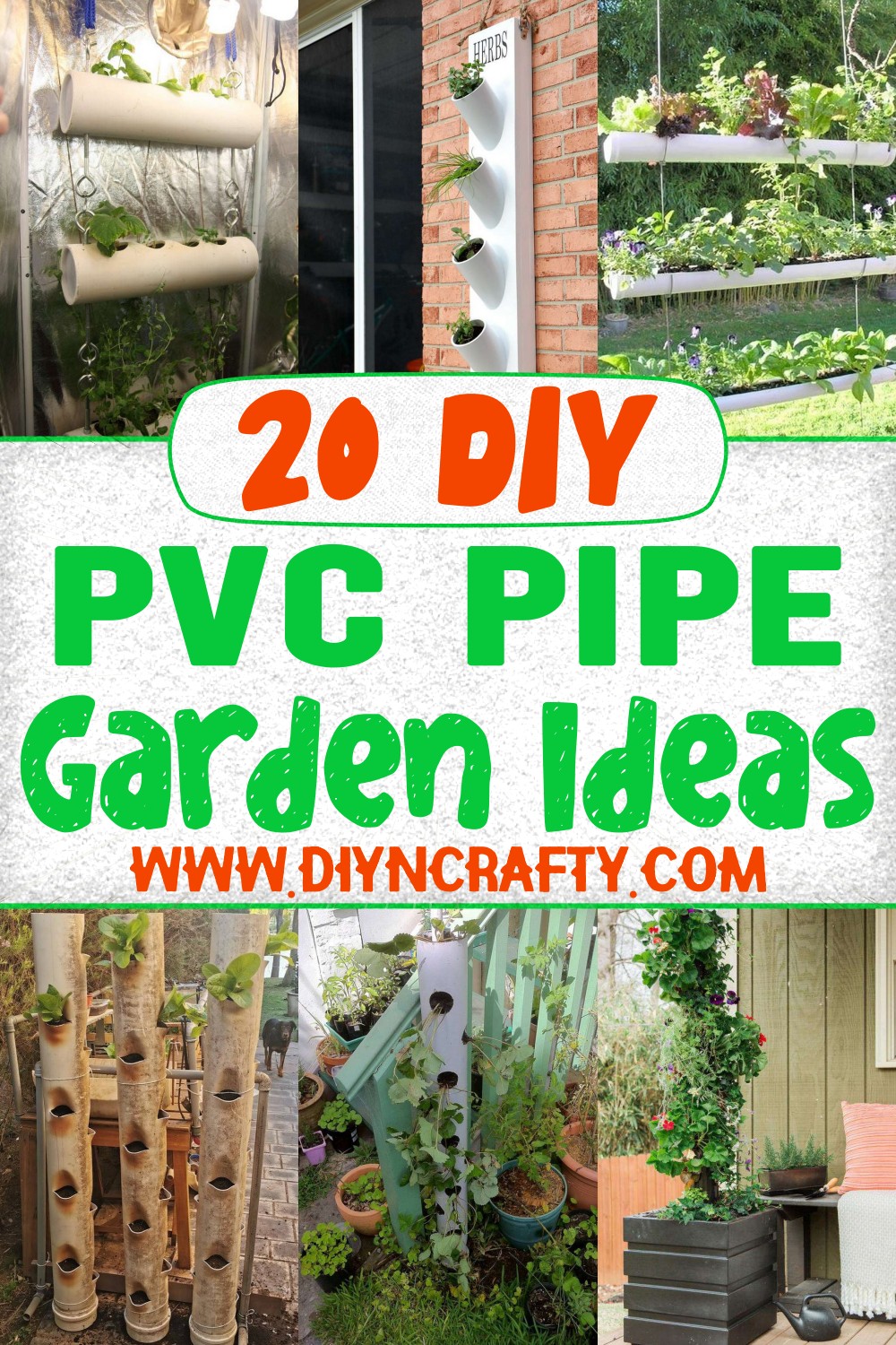 20 DIY PVC Pipe Garden Ideas