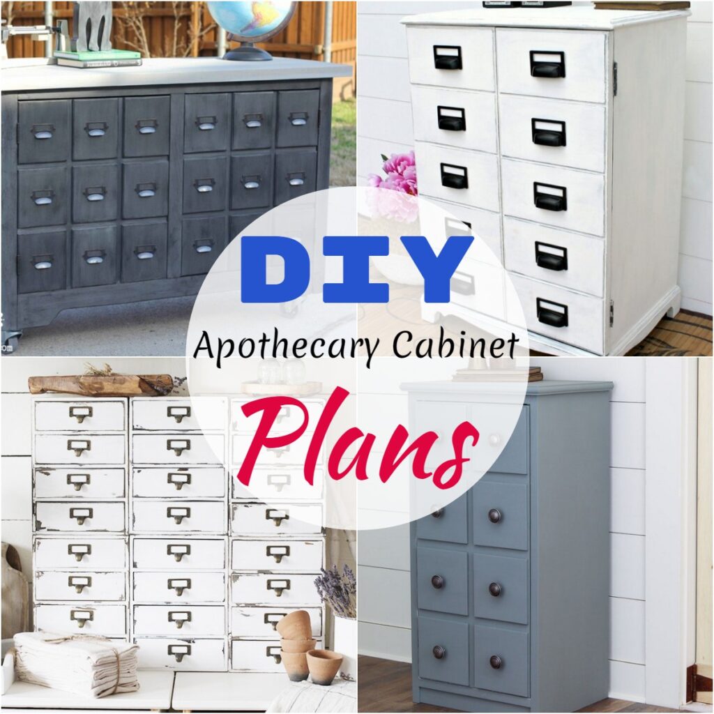 DIY Apothecary Cabinet Plans 2