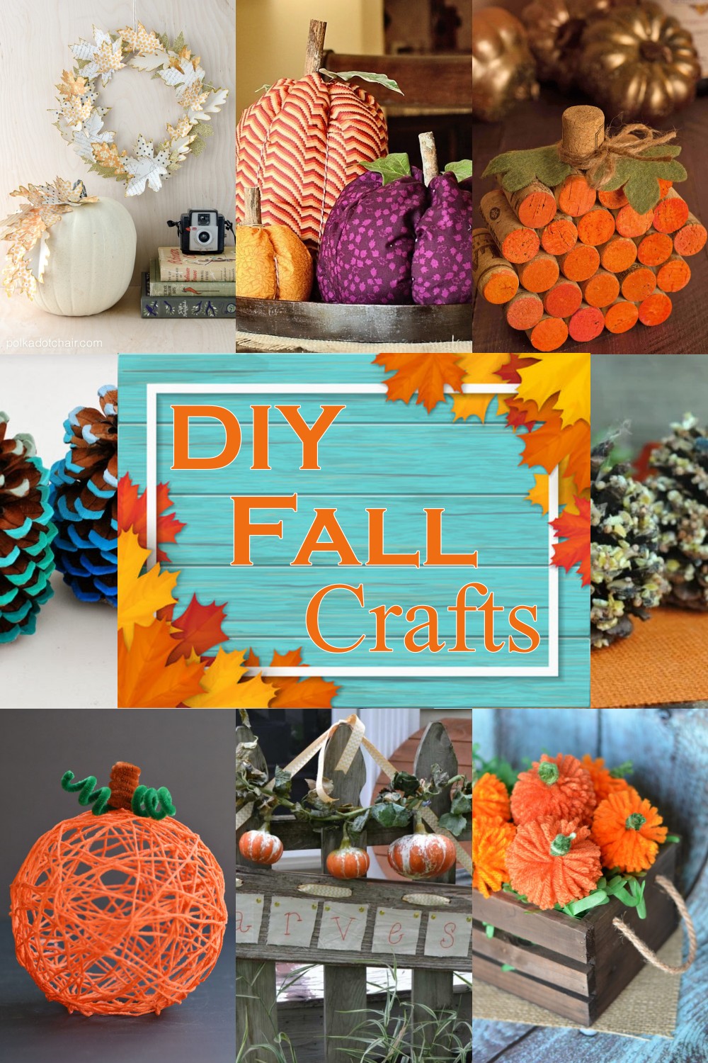 DIY Fall Crafts To Bring Autumn to Your Home - DIYnCrafty