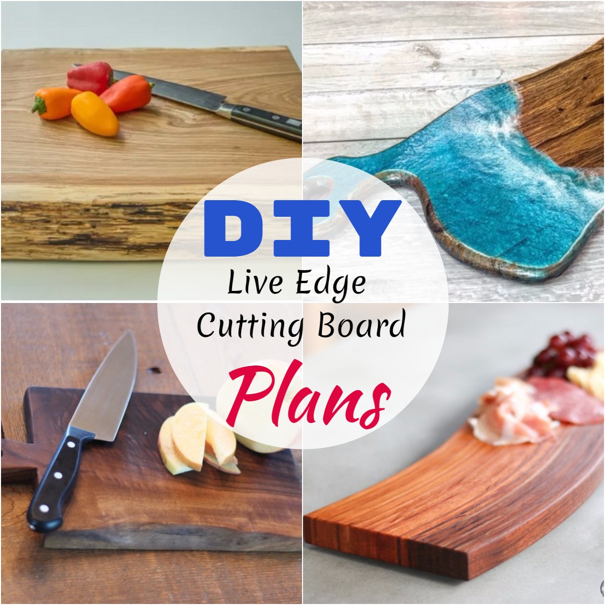 DIY Live Edge Cutting Board Plans 2