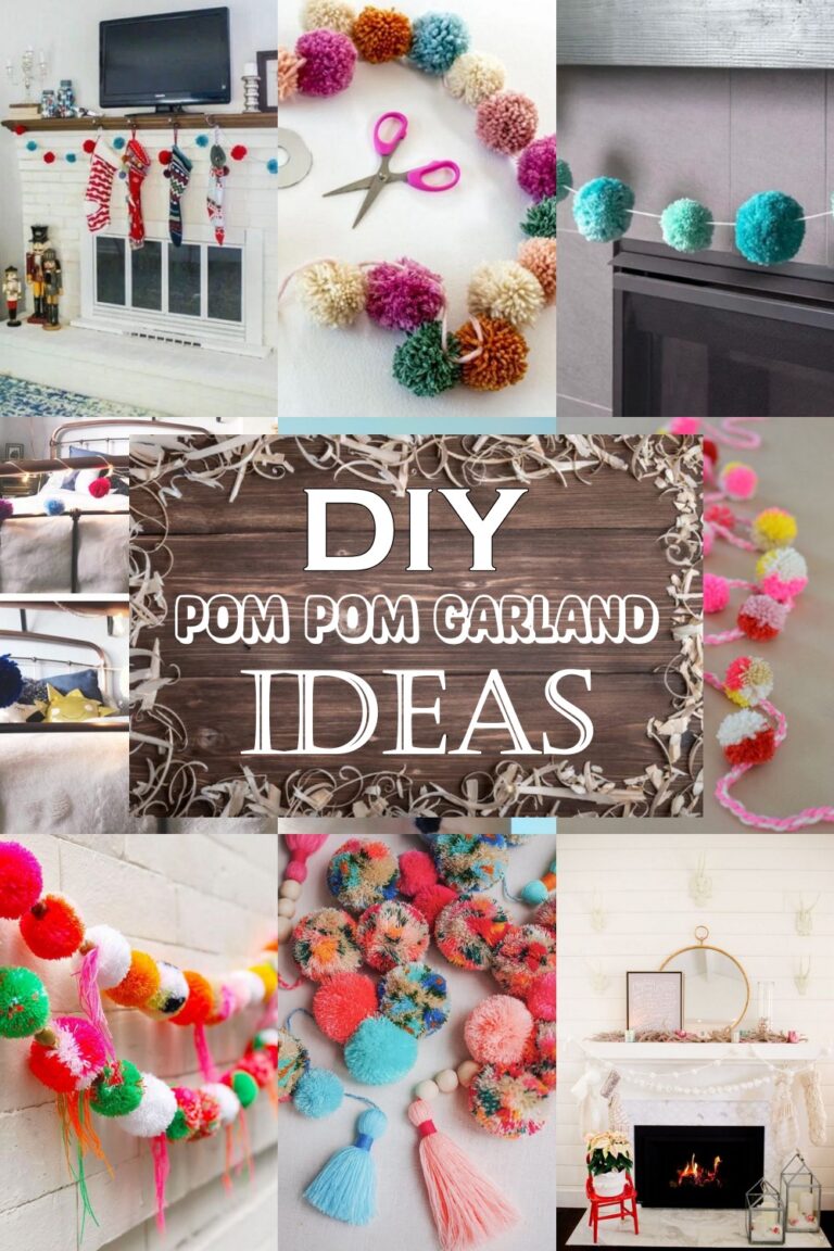 20 DIY Pom Pom Garland Ideas For Decoration DIYnCrafty