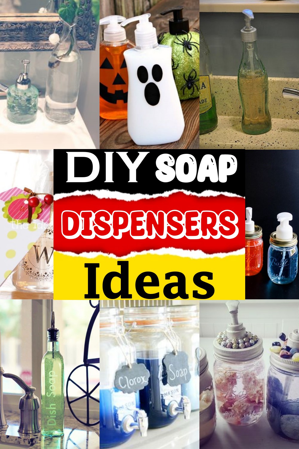 DIY Soap Dispensers