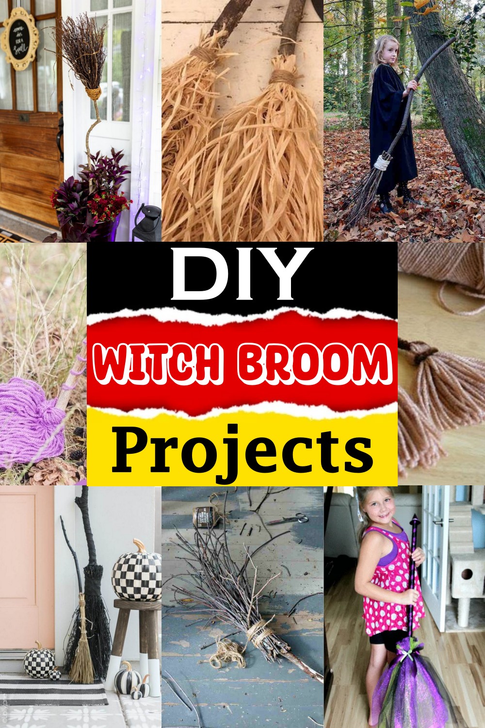 DIY Witch Broom Projects 1