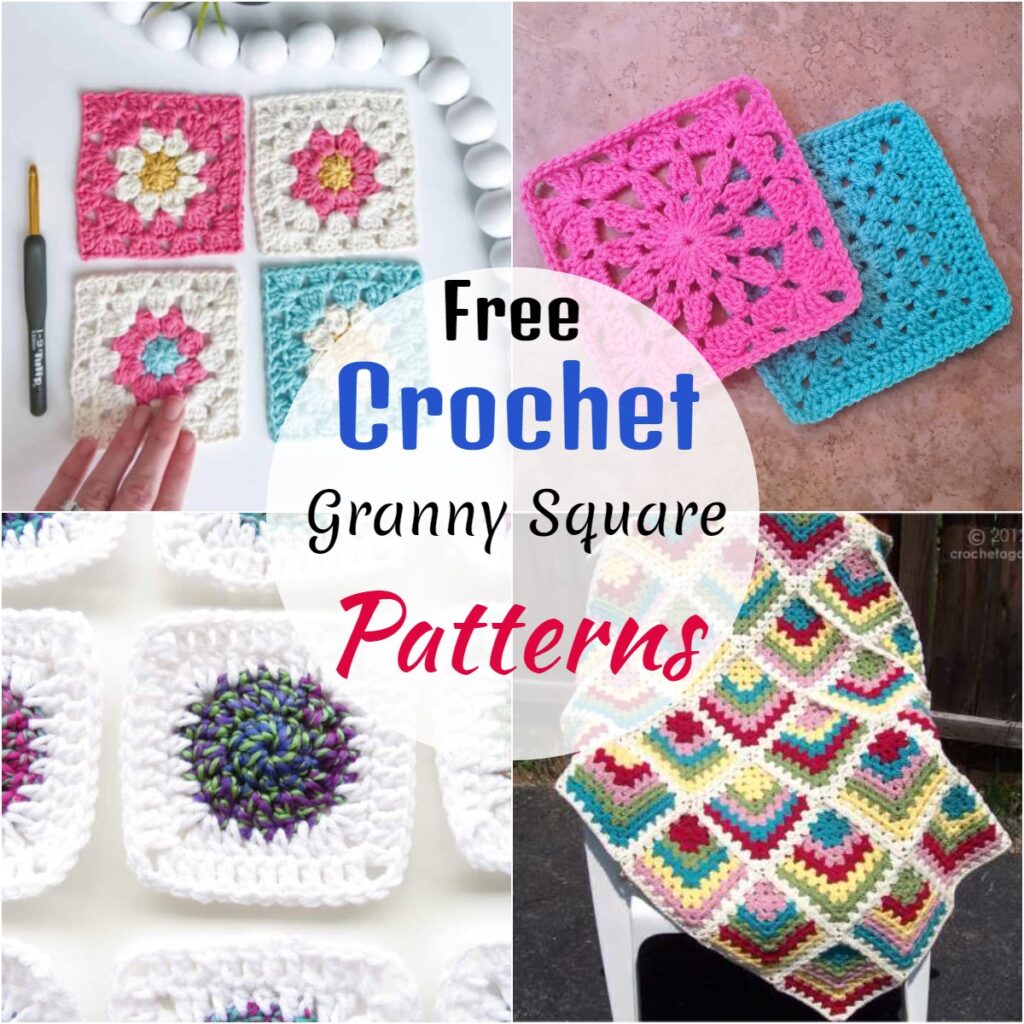 Crochet Granny Square Patterns 3