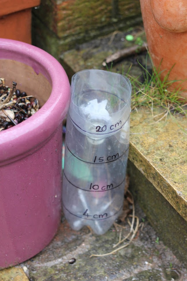 Homemade Rain Gauge