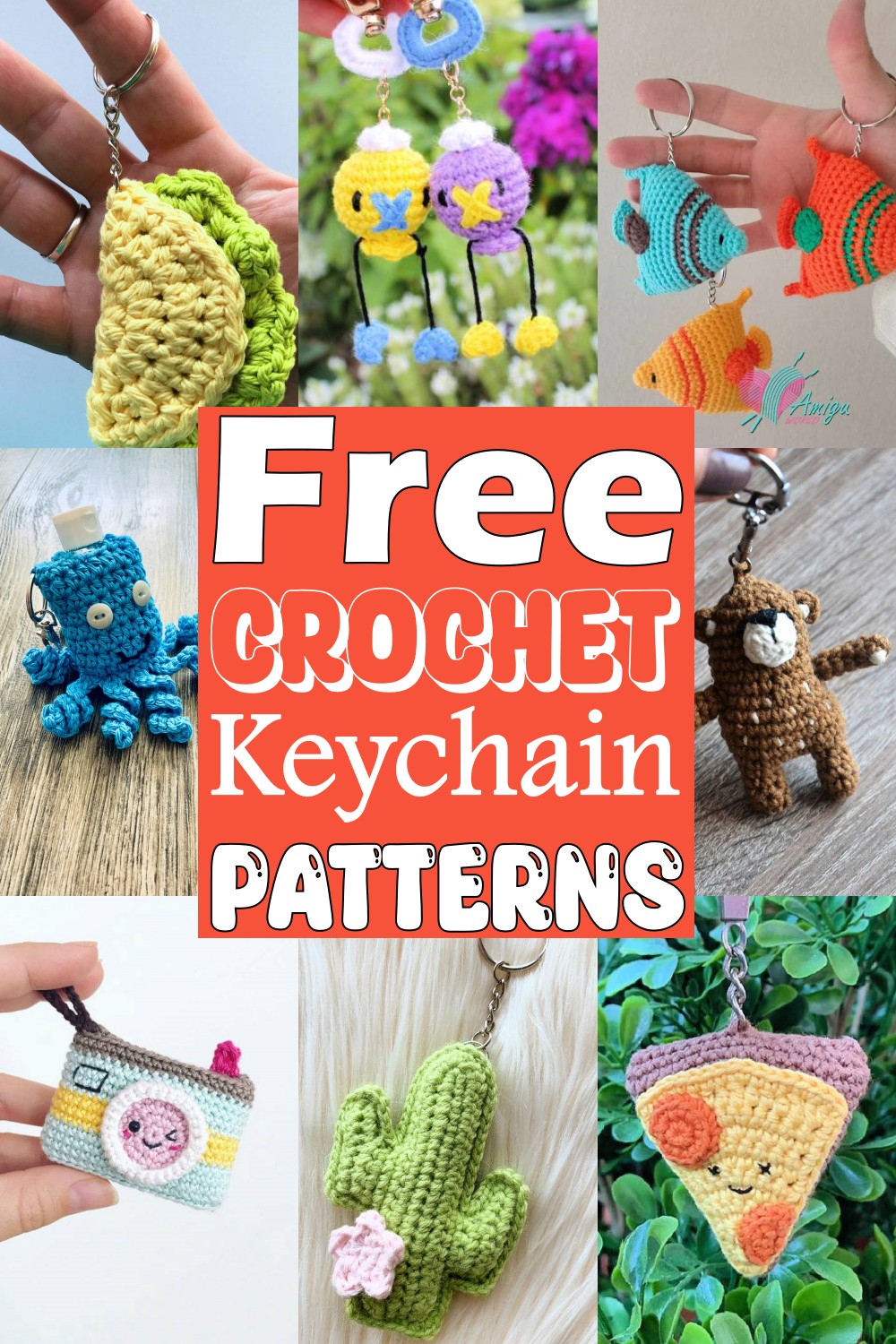 Free Crochet Keychain Patterns 2