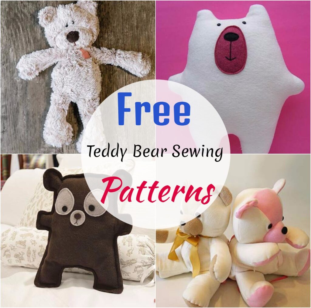 Free Teddy Bear Sewing Patterns 1