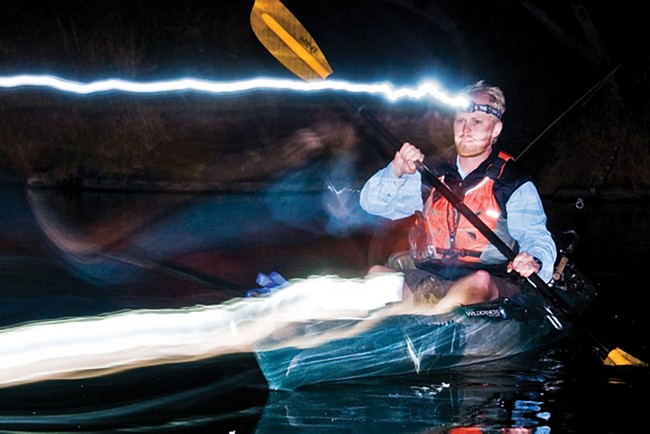 How To Use Kayak Lights For Night Fishing